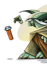 Load image into Gallery viewer, YODA PILLS Art Print