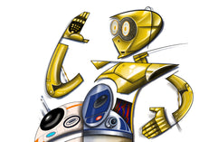 Load image into Gallery viewer, C3PO Art Print