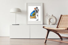 Load image into Gallery viewer, STORMTROOPER w/background Art Print