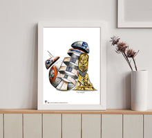 Load image into Gallery viewer, R2D2 Art Print