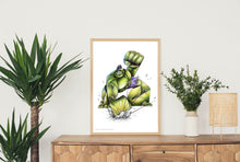 Load image into Gallery viewer, THE HULK Art Print