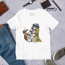 Load image into Gallery viewer, R2D2 Men&#39;s 100% Cotton T-shirt