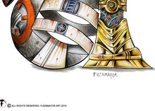 Load image into Gallery viewer, R2D2 Art Print