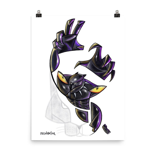 BLACK PANTER Art Print