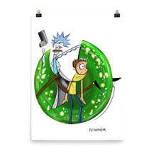 Load image into Gallery viewer, RICK &amp; MORTY Art Print